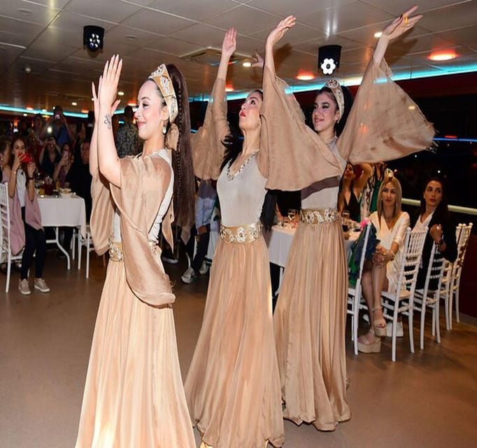 Istanbul: New Year's Eve Bosphorus Dinner Cruise 2027 - The Bosphorus views after dark