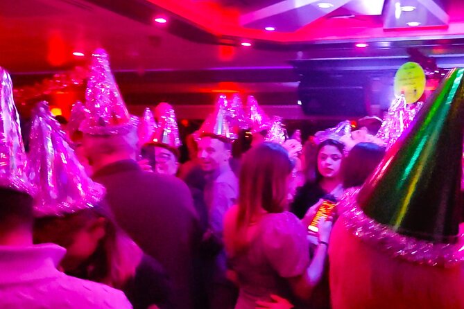Istanbul New Year's Eve Dinner Cruise With Fireworks Shows 2026 - Boarding near Kabataş at 9 p.m.