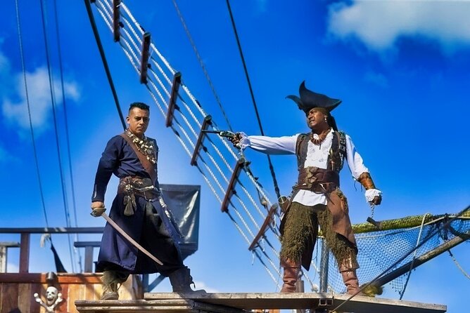 Jolly Roger Pirate Show and Dinner Cruise with Open Bar - A separate pirate quest for younger children