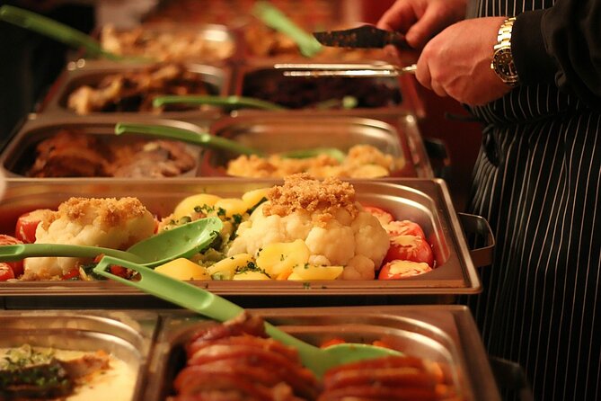 Key West Sunset Buffet Dinner Cruise with Open Bar and Live Music - The tropical buffet: useful, casual, and subject to change