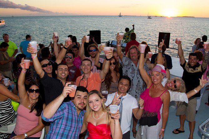 Key West Sunset Cruise: Dinner, Live Music & Drinks Included - Live music, steel drums, and dancing