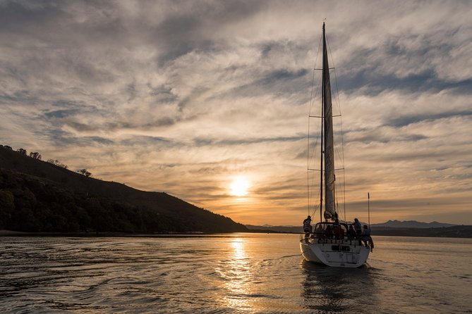 Knysna Sunset Sailing Cruise, Light Dinner & Bubbly - Passing through Knysna Heads