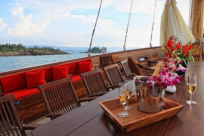 Koh Samui Sunset Dinner Cruise - Boarding the Red Baron at Koh Samui