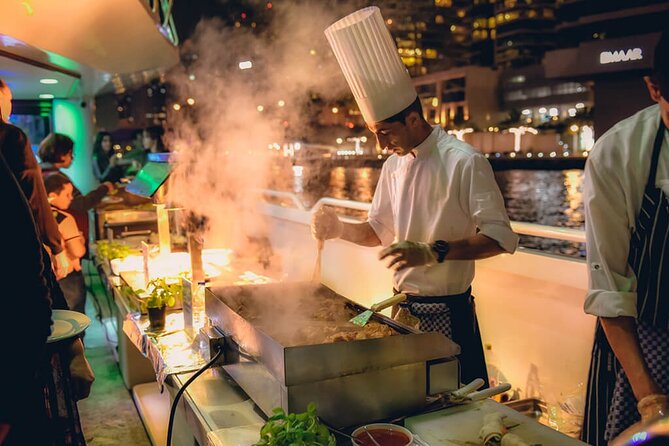 Lotus Cruise Dubai Breathtaking 3-Hour Dinner Cruise at Marina - Starting at Dubai Marina around 6:30 pm