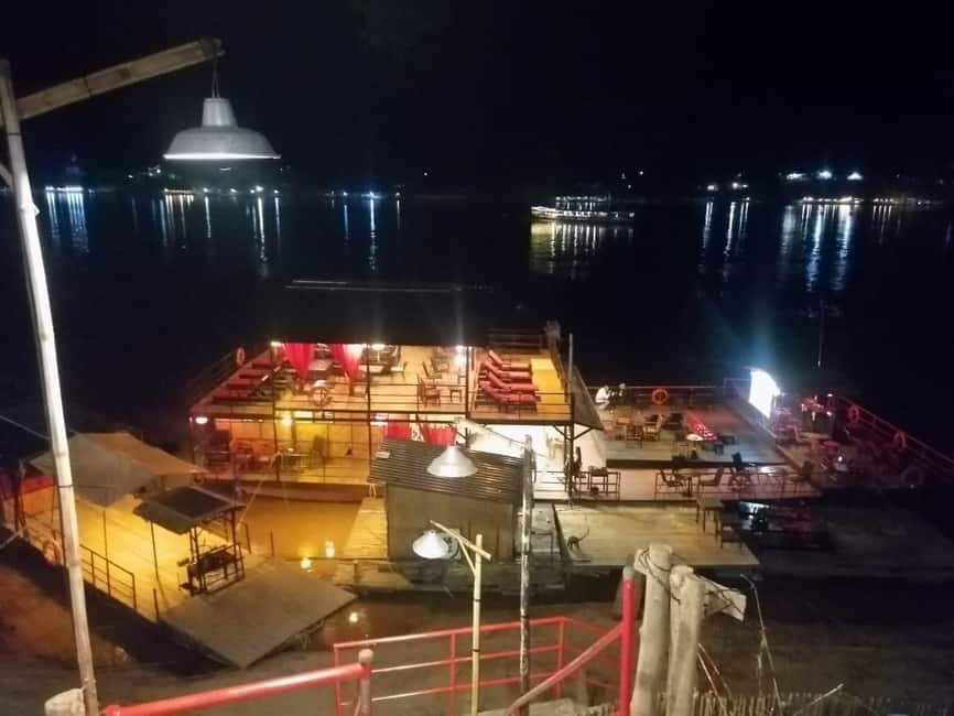 Luang Prabang: Mekong Sunset Cruise & Lao Tasting Dinner - From the Old City to the pier at 4 PM