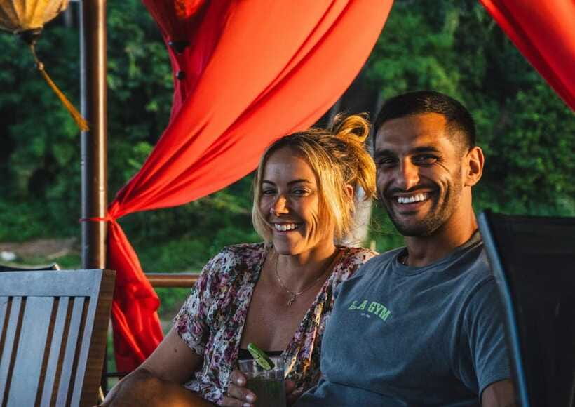 Luang Prabang: Mekong Sunset Cruise & Lao Tasting Dinner - The Mekong at sunset, with weather in charge