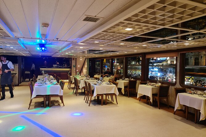 Luxury Bosphorus Dinner Cruise & Shows Private Table & Free Wi-Fi - The show: folk dance, belly dancing, and DJ music