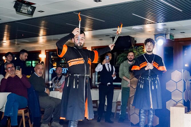 Luxury Bosphorus Dinner Cruise with Show & Hotel Pickup - Palaces along the European shore