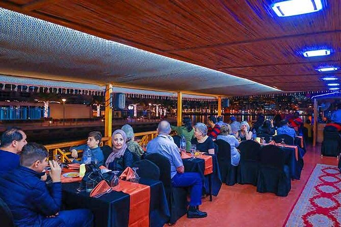 Luxury Dhow Dinner Cruise at Dubai Marina with Dinner & Transfers - Dinner on a moving dhow