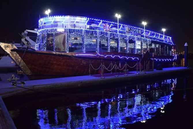 Luxury Dhow Dinner Cruise at Dubai Marina with Dinner & Transfers - The skyline views you will see from the water