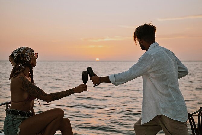 Luxury Santorini Sunset Cruise: Dinner, BBQ, Open Bar, Transfers - What the $145.18 price includes in practical terms