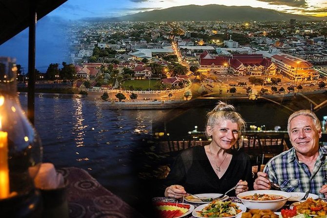 Magical Evening Dinner Cruise on the Ping River - What you see from the boat after dark