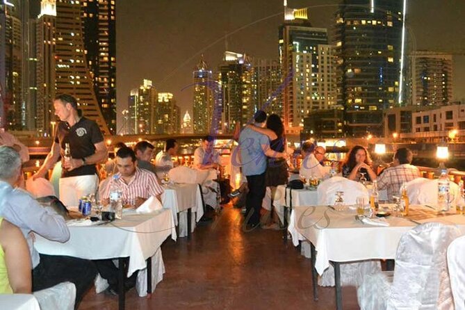Marina Dhowe Cruise Dinner with Private Transfers - The Marina After Dark