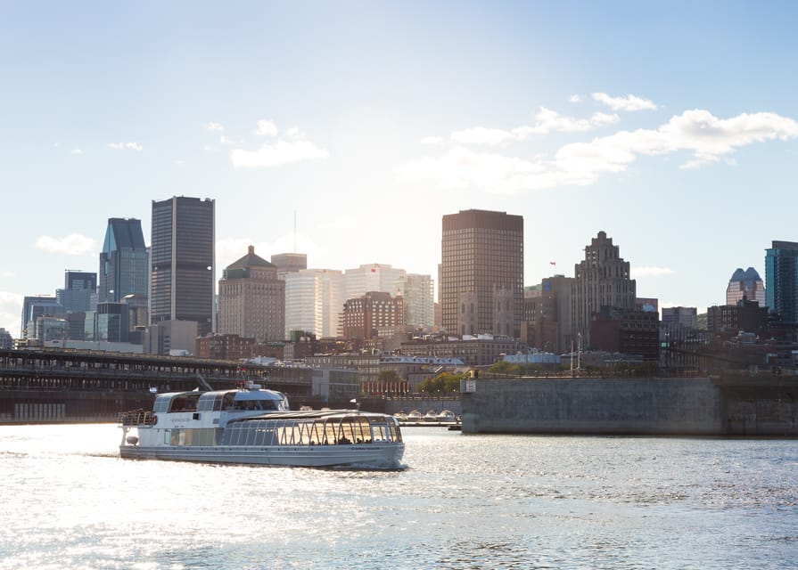 Montreal: Bateau-Mouche Cruise with A La Carte Dinner Option - Practical planning for a smoother evening