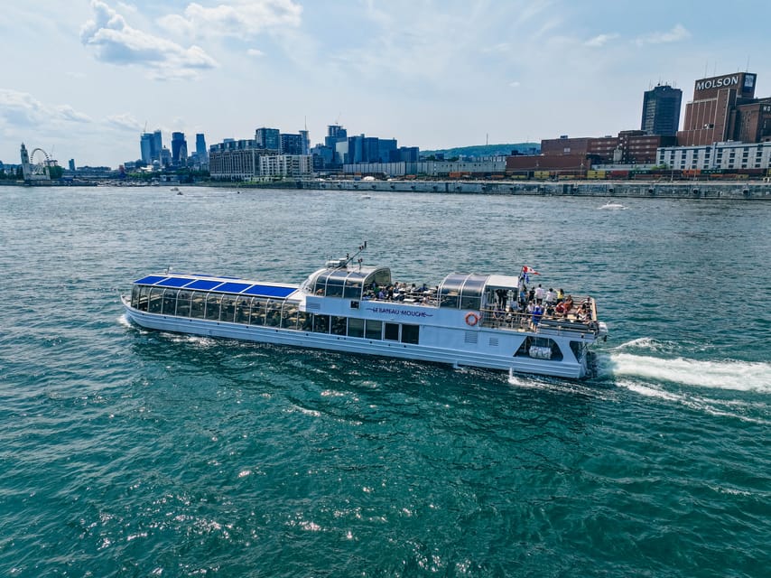 Montreal: Bateau-Mouche Cruise with A La Carte Dinner Option - Boarding at Quai Jacques-Cartier in the Old Port