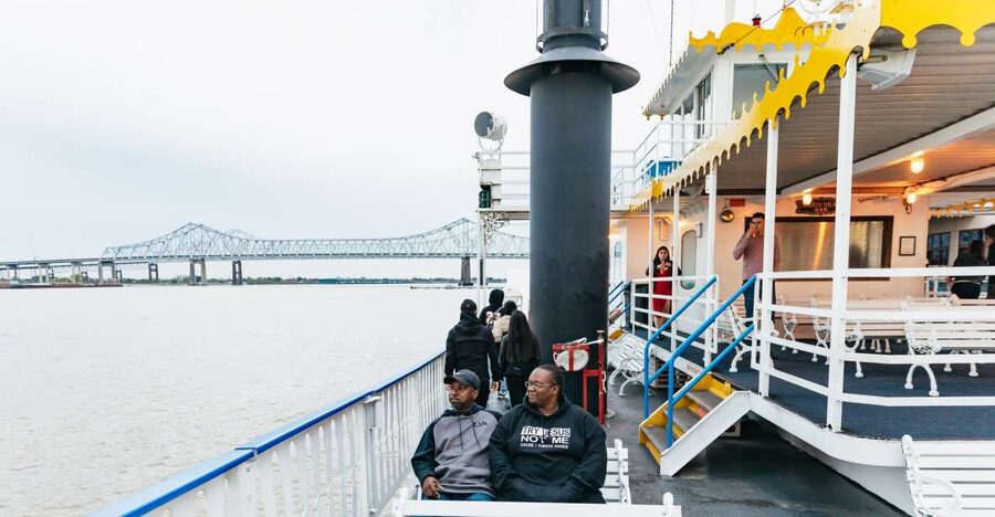 New Orleans: Evening Jazz Boat Cruise with Optional Dinner - A riverboat evening with a New Orleans point of view