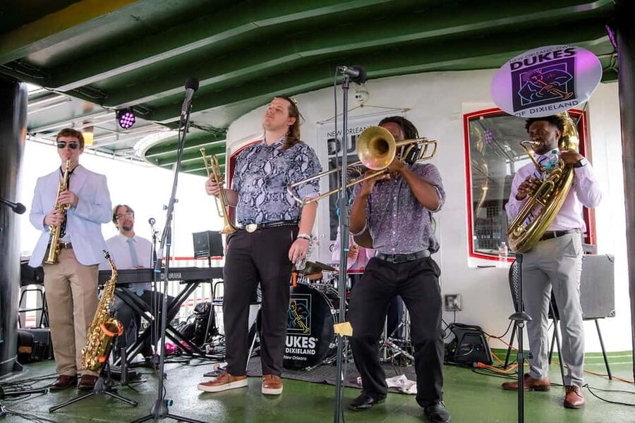 New Orleans: Evening Steamboat Jazz Cruise + Optional Dinner - A riverboat with room to roam