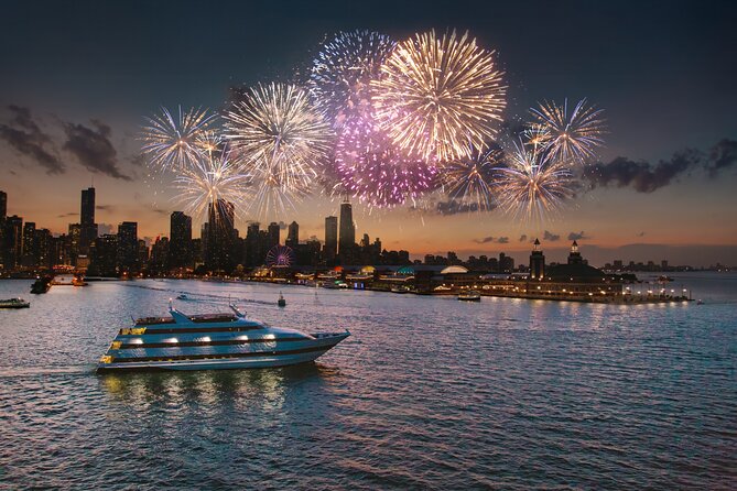 New Year's Eve Plated Dinner Cruise on Lake Michigan - A 3-course dinner with proper table service