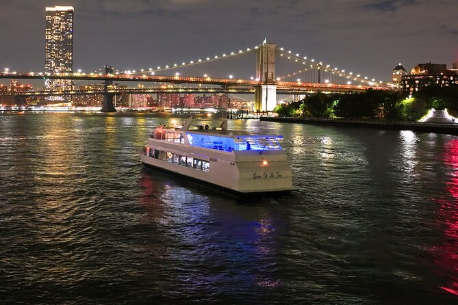 New York City Dinner Cruise with Live Music - Boarding at Pier 36 after sunset