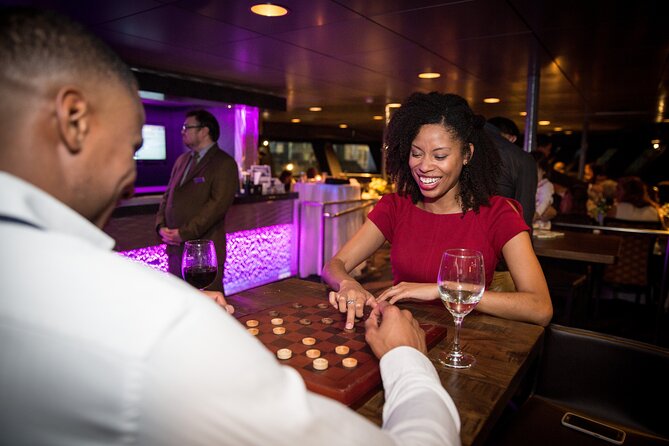 New York Pier 15 New Year's Eve Buffet Dinner Cruise - Dancing, DJ music, and the midnight countdown