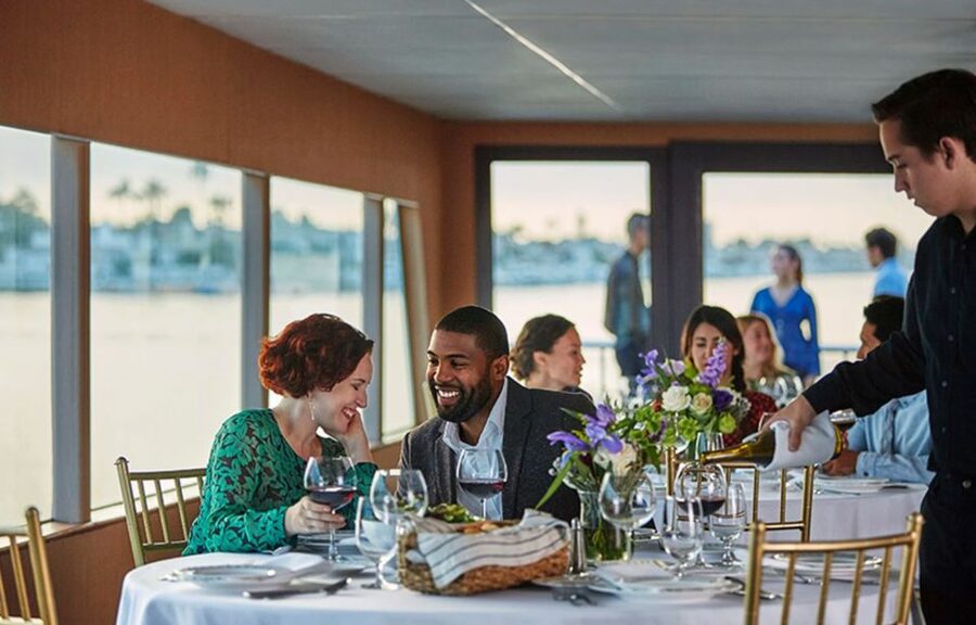 Newport Beach: City Cruises Weekend Dinner Cruise with DJ - Setting Sail from Mariner’s Mile