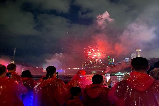 Niagara Falls Premium Night Tour: Fireworks Boat Cruise & Dinner - Changing Niagara Falls at the Illumination Tower