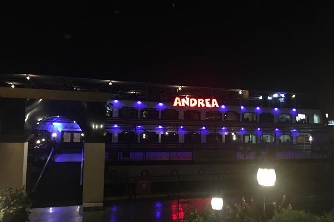 night-tour Nile dinner cruise with open buffet and belly dancer - What the $8 price offers