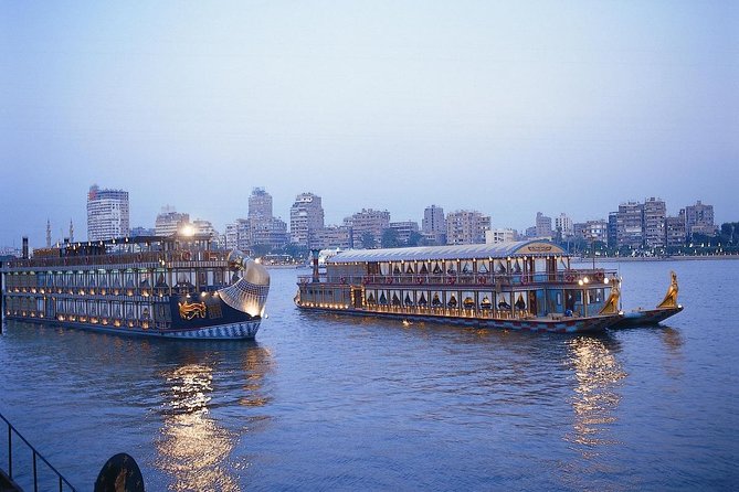 Nile Pharaoh dinner cruise on the Nile - The two-hour Nile sail after dark