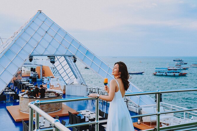 Ocean Sky Pattaya Dinner Cruise with Live Entertainment - Reaching the floating restaurant from Bali Hai Pier