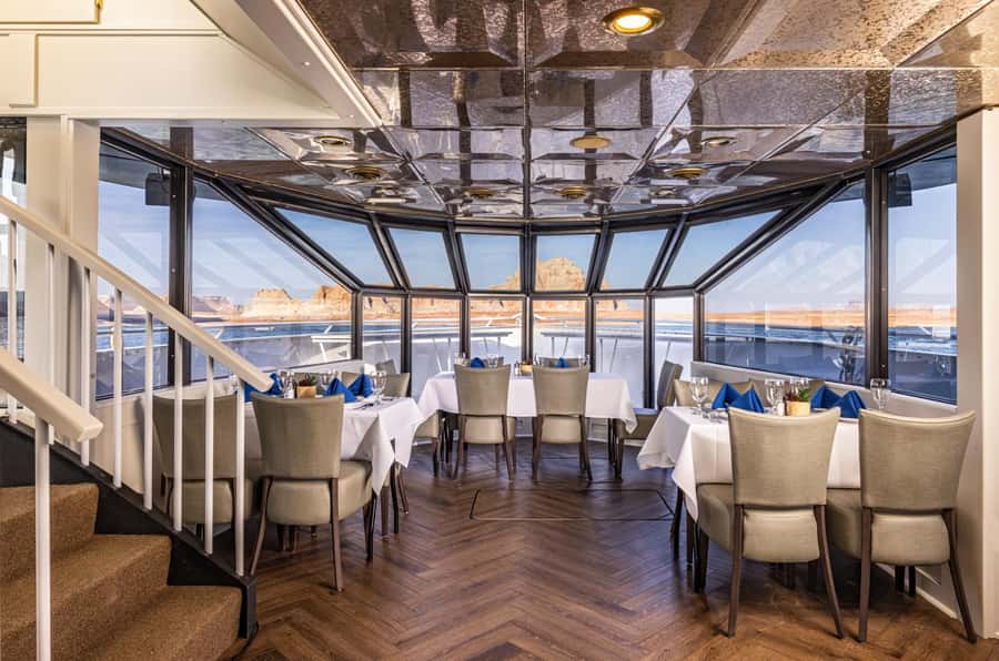 Page: Wahweap Bay Canyon Princess Yacht Dinner Cruise - Checking in and getting aboard the Canyon Princess