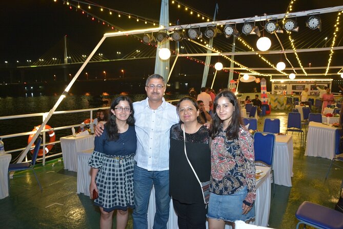 Paradise Dinner Cruise - The bridge view and Panaji skyline