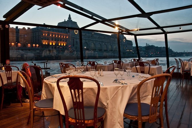 Paris 3-Courses Gourmet Dinner Seine River Cruise with Champagne - The Louvre, Invalides, and Musée d’Orsay