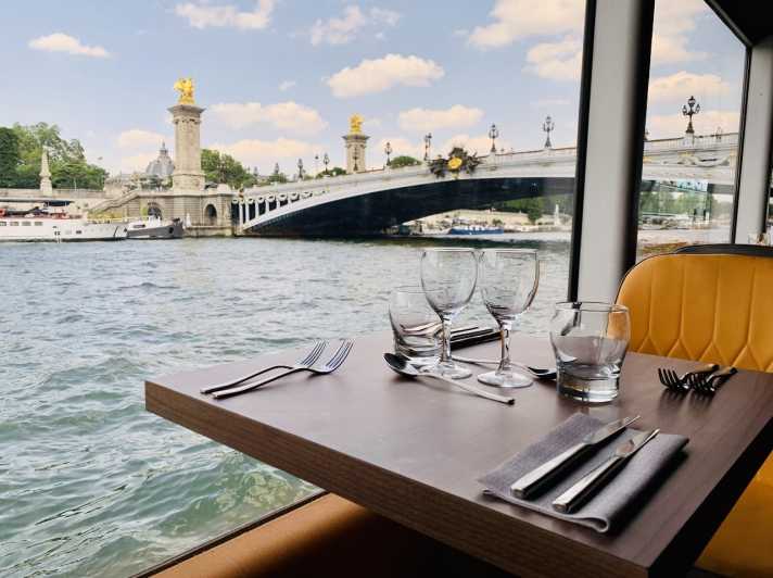 Paris : Bistronomic early dinner cruise - What the 90-minute route shows you