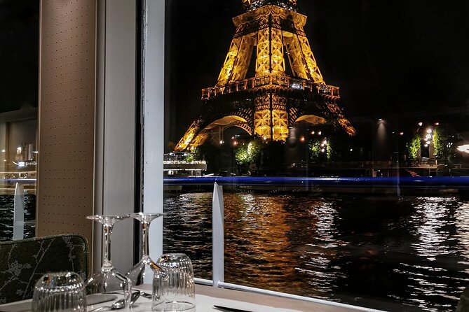 Paris Capitaine Fracasse 3 Course Seine River Dinner Cruise - Pont Alexandre III, Musée d’Orsay, and the National Assembly