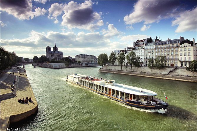 Paris Capitaine Fracasse 3 Course Seine River Dinner Cruise - Notre-Dame and the central river route