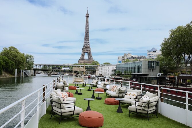 Paris Theo Boat Seine River Italian Trattoria Style Dinner Cruise - Italian dinner with Paris as the dining room