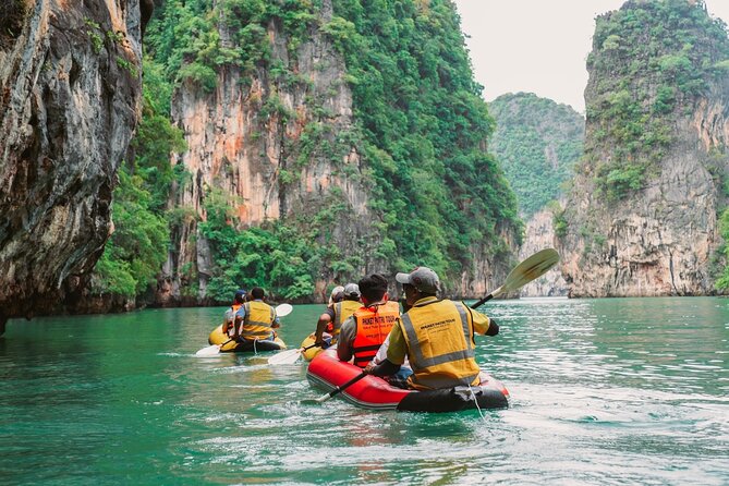 Phang Nga Bay Sunset Cruise Dinner with Sea Canoe and Loy Krathong from Phuket - Setting out on the big boat at 2:30 pm