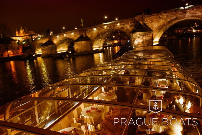 Prague Boats 3-hour Dinner Cruise - What you pay for at $72.90