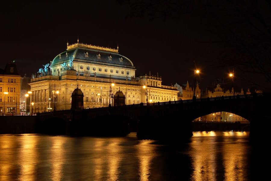 Prague: City Tour and Dinner Cruise with Hotel Pickup - Republic Square, Wenceslas Square, and the New Town