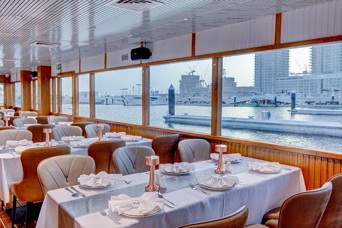 Premium Celeste Dinner Cruise on Dubai Creek with Heritage Views. - Seeing Old Dubai from the water at night