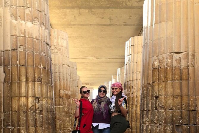 Privat tour:Giza Pyramids, lunch ,Saqqara,Memphise, Dinner Cruise - The papyrus institute adds a modern demonstration
