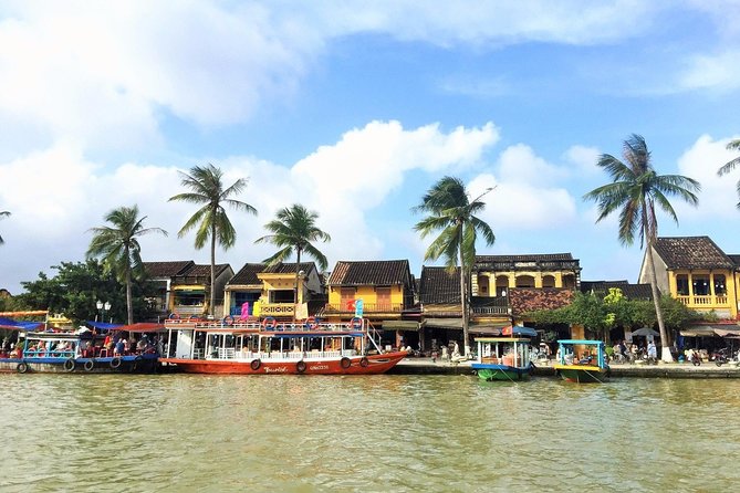 Private Hoi An Bike, Thu Bon River Cruise & Dinner Experience - The Thu Bon River as the afternoon light fades