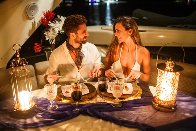 Private Luxury Sunset Dinner Cruise – 51' Leopard Yacht in Cancun - Setting the route near Puerto Cancun and Isla Mujeres