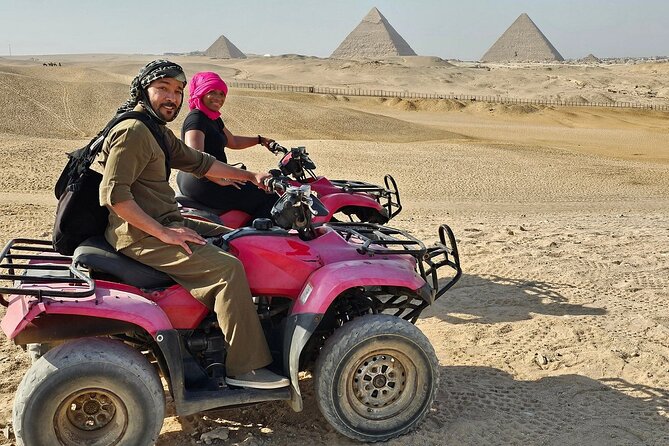 Quad Bike ATV ,Camel Ride ,Nile Dinner Cruise Belly dancer show - A one-hour camel ride with panoramic photo time