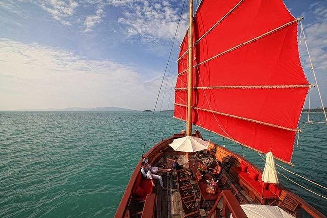 Red Baron : A Sunset Dinner Cruise from Koh Samui with Return Transfer - Sunset views across the Gulf
