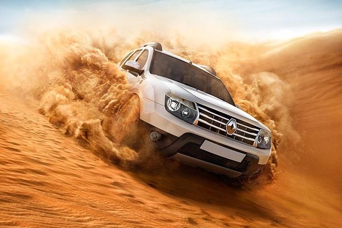 Red Dune Desert Safari with Dinner, Dubai City Tour & Dhow Cruise Dinner - TRIO - Red dunes, 4x4 thrills and a sunset stop