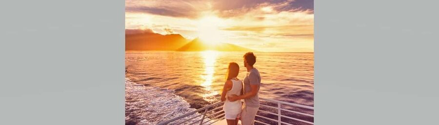 Rethymno: Luxury Sunset Cruise with Dinner and Drinks - Rethymno at 5 p.m., when the cruise begins