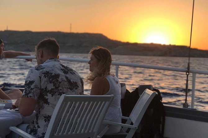 Rhodes Exclusive Sunset tour Cocktail Open bar Gourmet Live Music - Setting sail from Mandraki Port