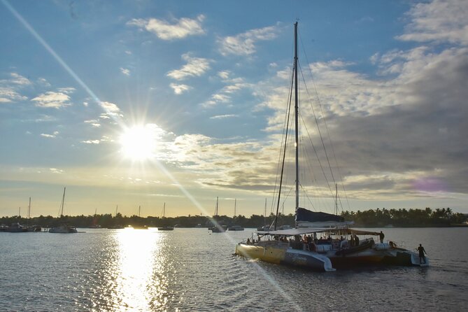 Sabre Sunset Cruise with BBQ Dinner & Drinks - Canapés first, then a proper BBQ dinner