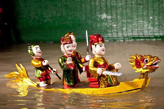 Saigon Evening: Water Puppet Show & Dinner Cruise Experience - Golden Dragon Theater: a short show with real local character